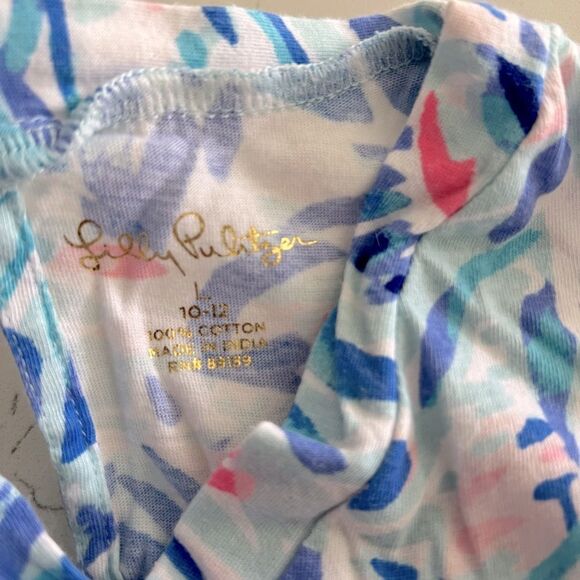 Lilly Pulitzer Romper Romee Print size L 11-12 Girls - Picture 5 of 5
